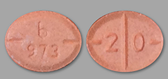 Adderal pills, 20 mg