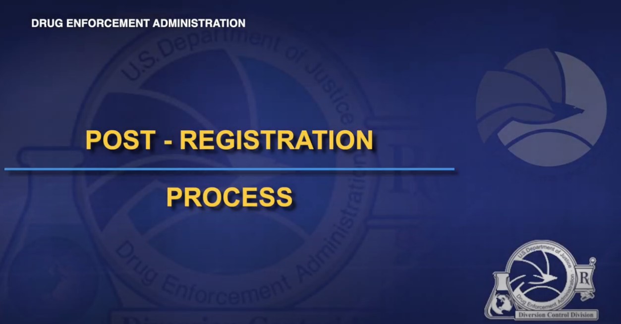 Post-Registration